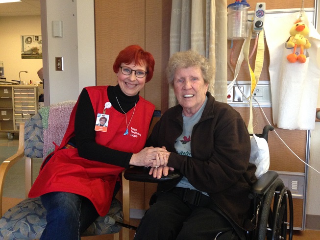 Angie Burke and Norma Mudd - stroke survivors